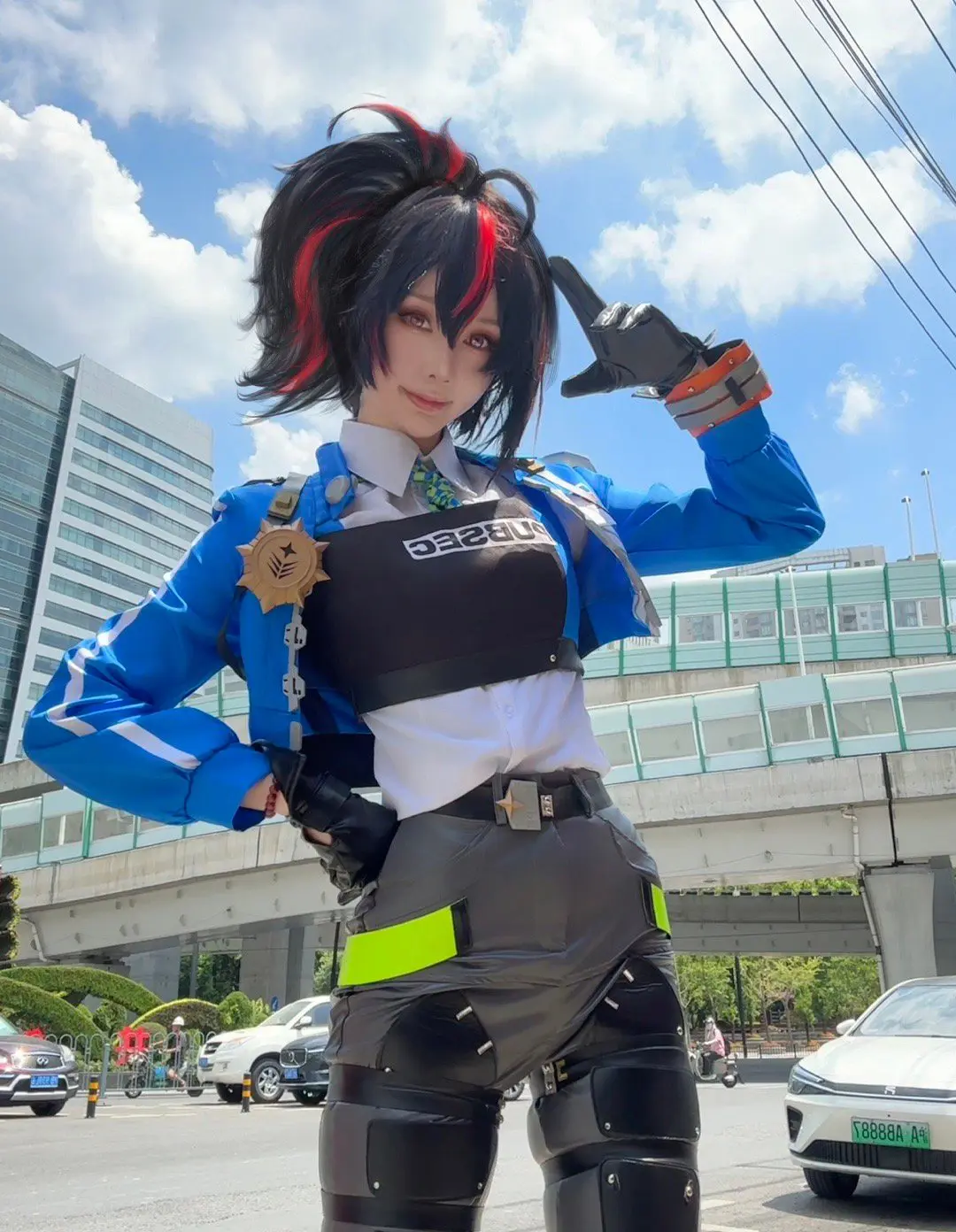 《绝区零》朱鸢cosplay-公众号小姨ai