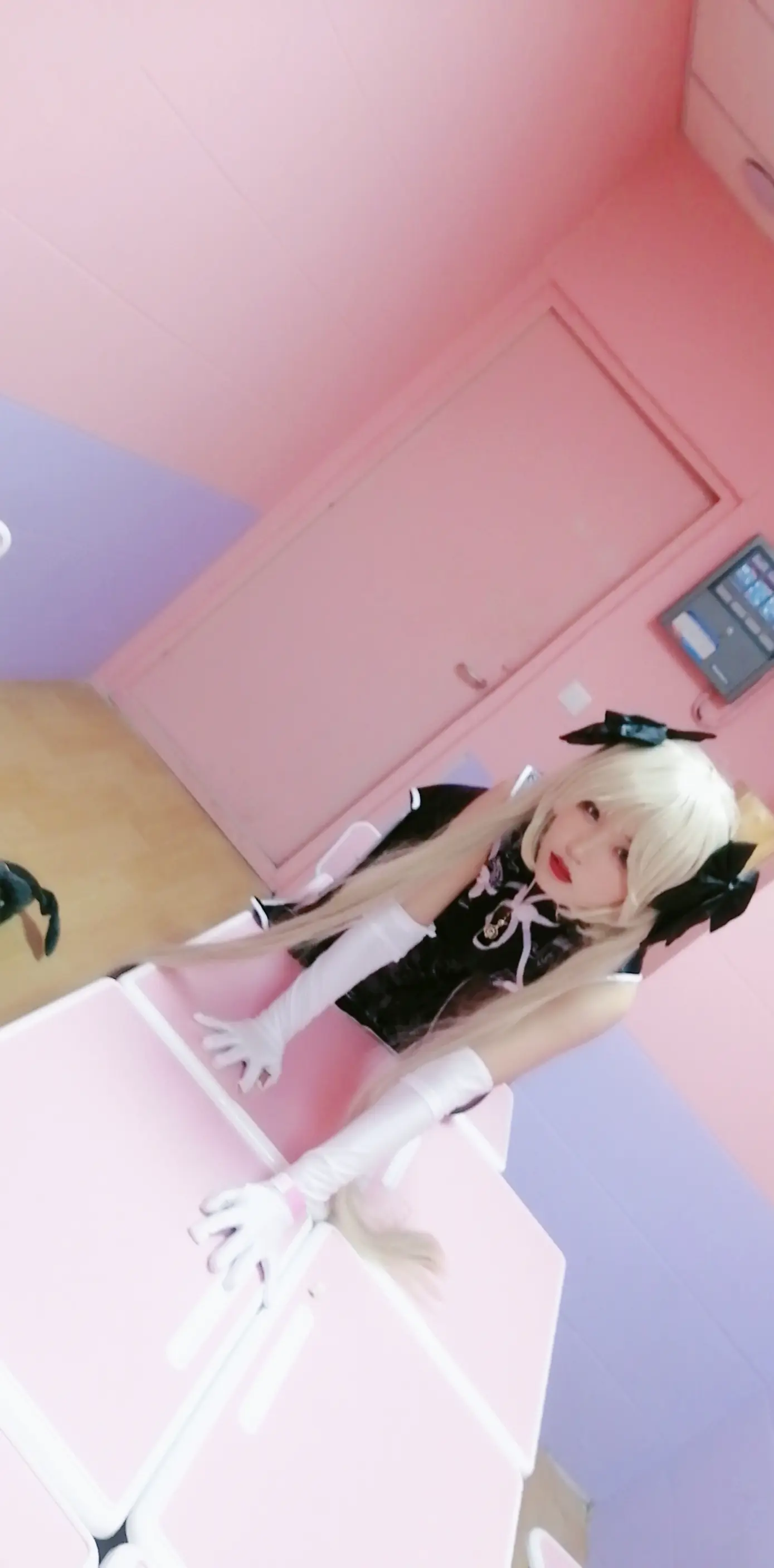 《缘之空》春日野穹黑旗袍衍生cosplay-公众号小姨ai