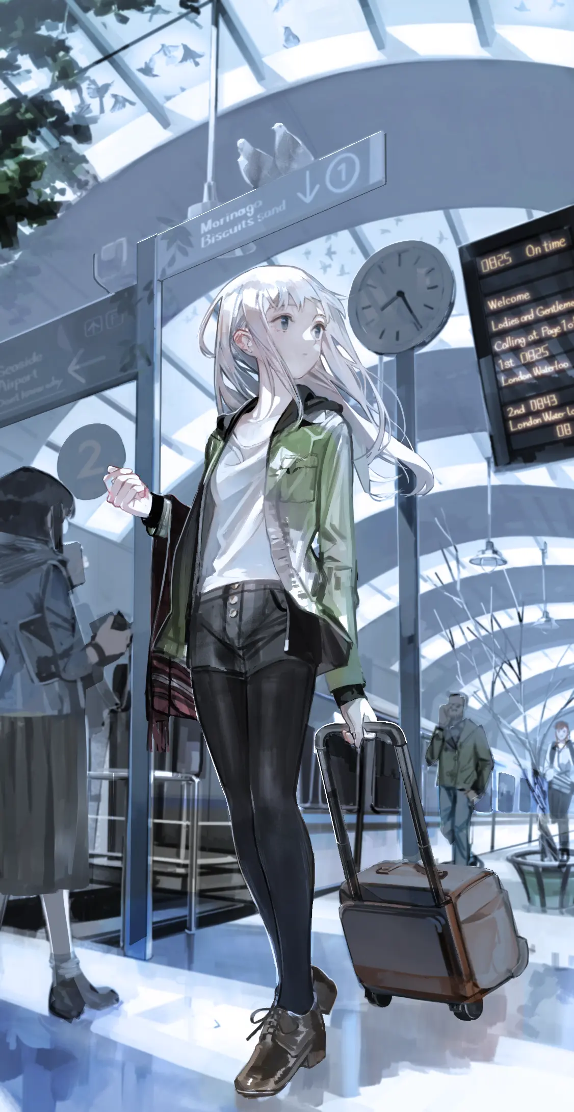 【P站画师】P站官网 PIXIV あすぱら的插画作品-公众号小姨ai