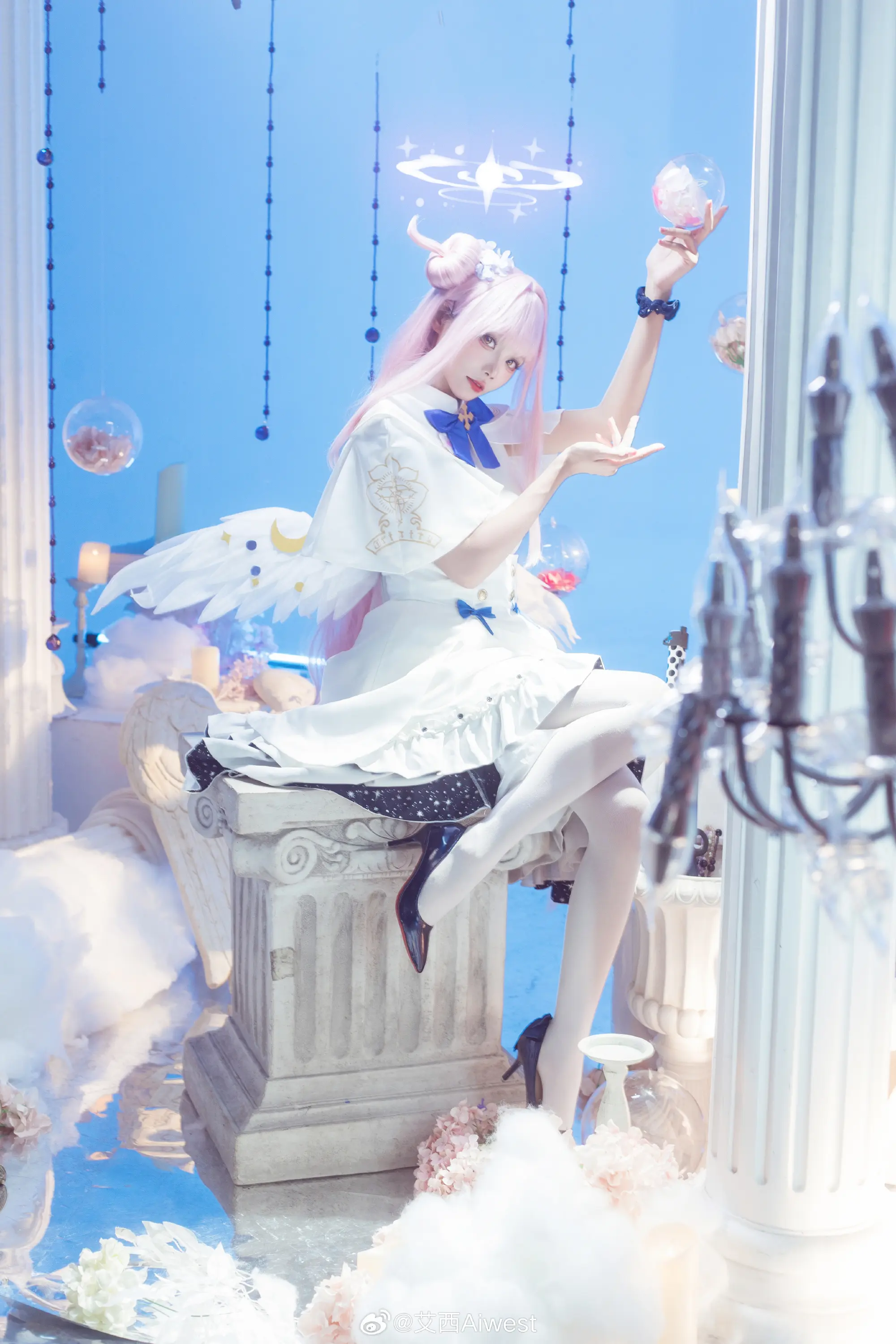 动漫Coser@艾西Aiwest 碧蓝档案-公众号小姨ai