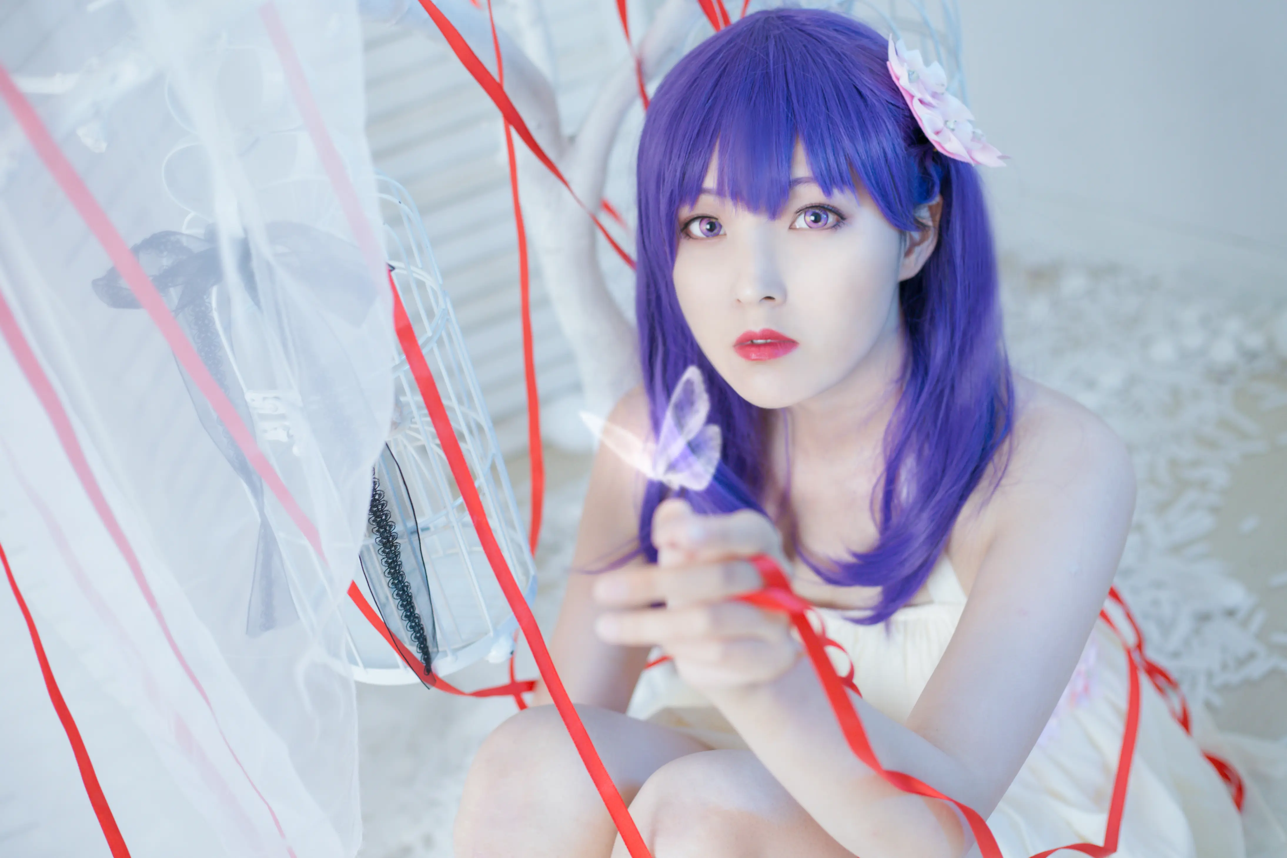 间桐樱cosplay 其名为希望，爱与救赎-公众号小姨ai