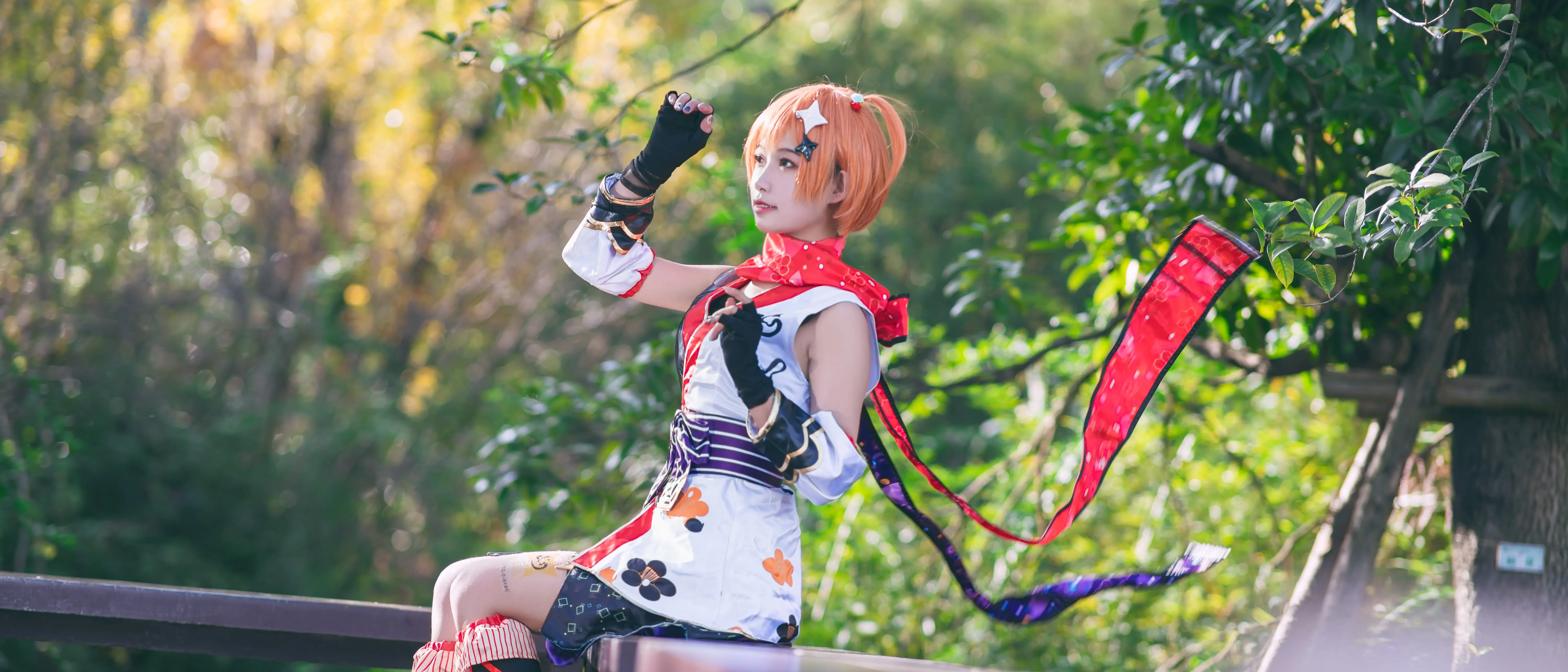 lovelive星空凛忍者觉醒cosplay-公众号小姨ai