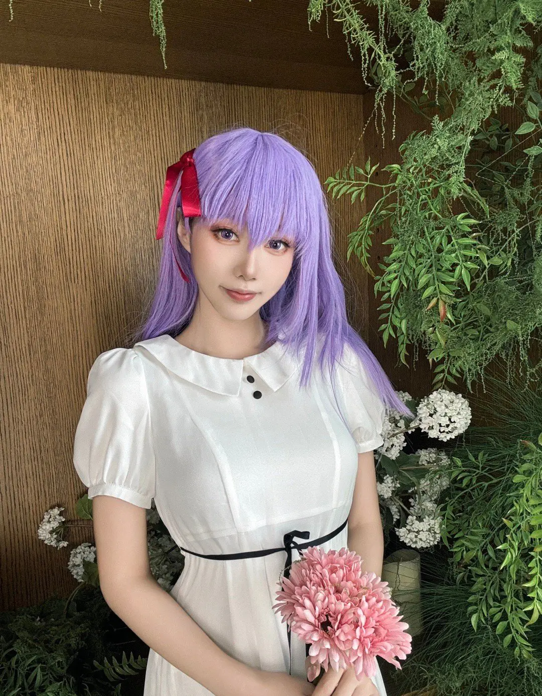 《Fate/stay night》间桐樱cosplay-公众号小姨ai