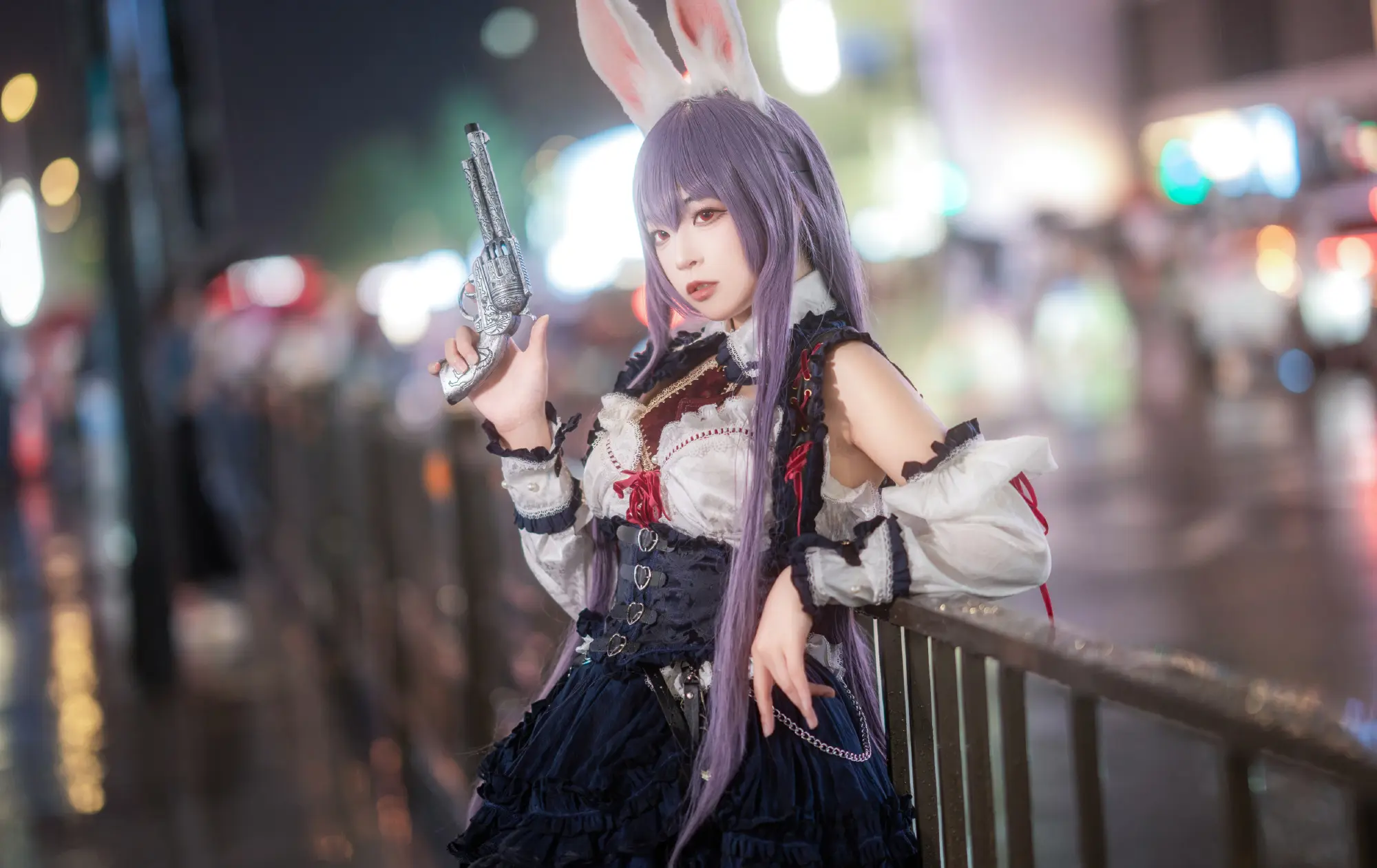 《东方project超话》铃仙·优昙华院·因幡cosplay-公众号小姨ai