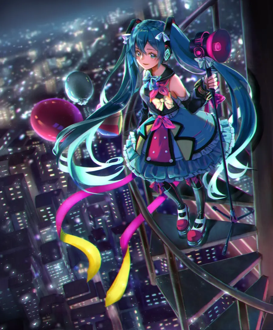 [pixiv]P站官网图集这个世界乱糟糟的 而你干干净净-公众号小姨ai