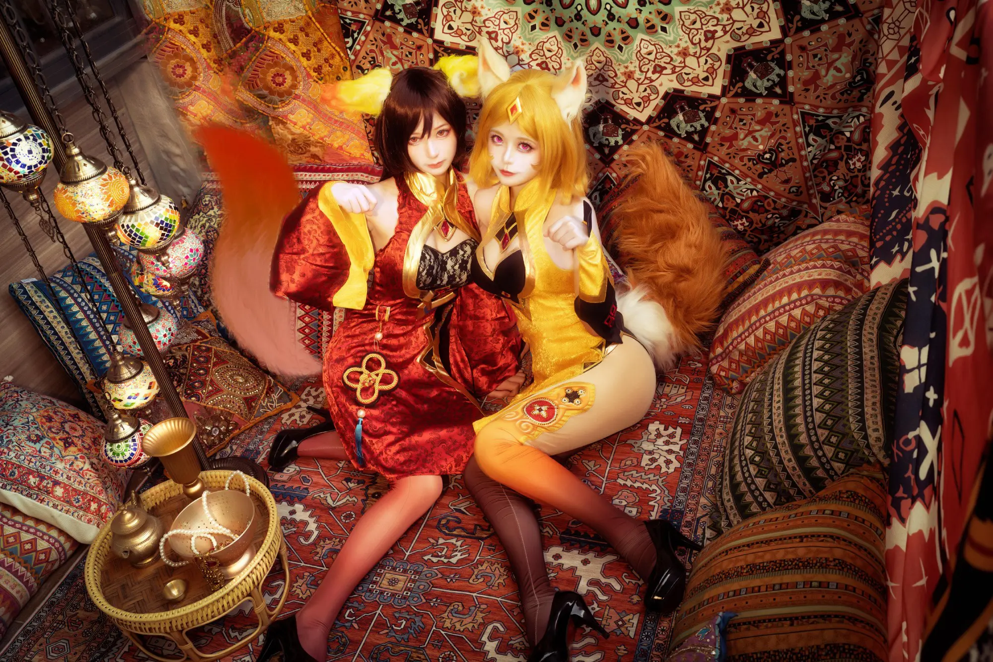 《王者荣耀》妲己cosplay-公众号小姨ai