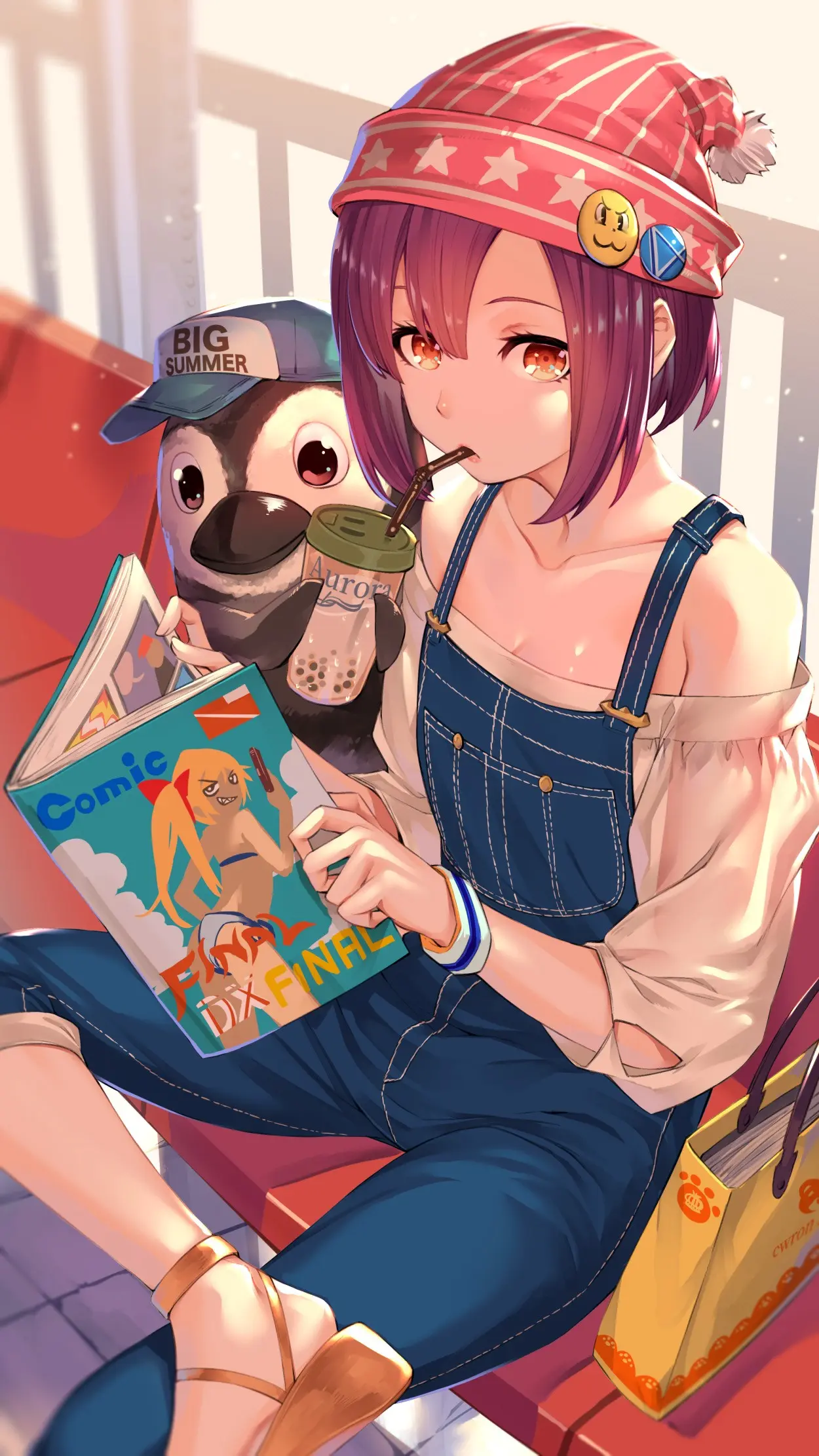 [pixiv]P站官网图集最近月亮不营业，晚安就由我来说吧-公众号小姨ai