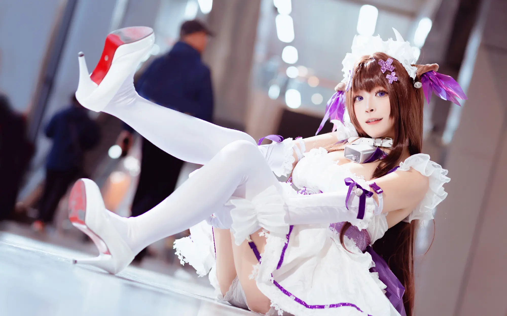 《碧蓝航线》指挥官女仆cosplay-公众号小姨ai