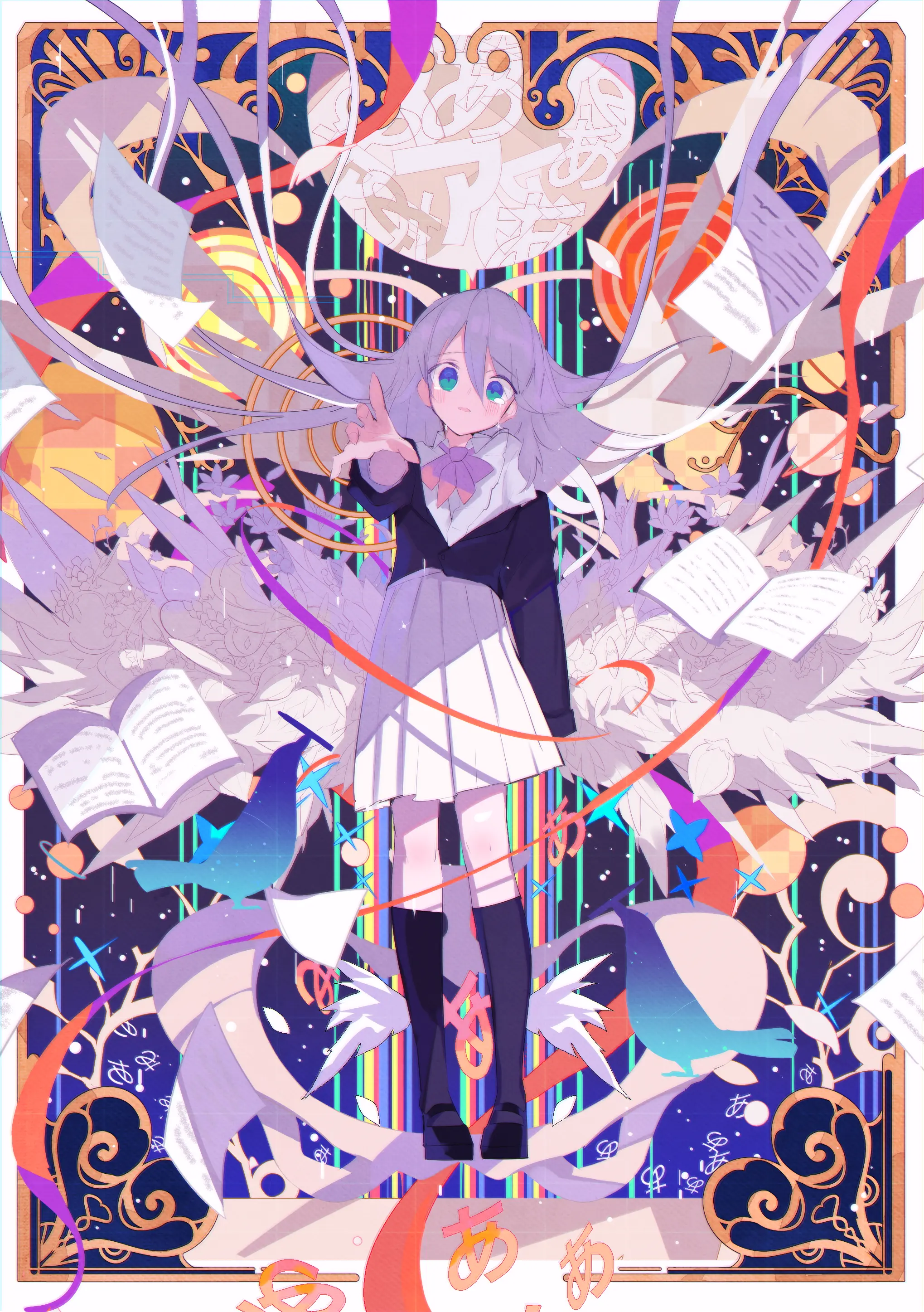 [pixiv]P站官网图集风的凉意让我好想依偎你-公众号小姨ai