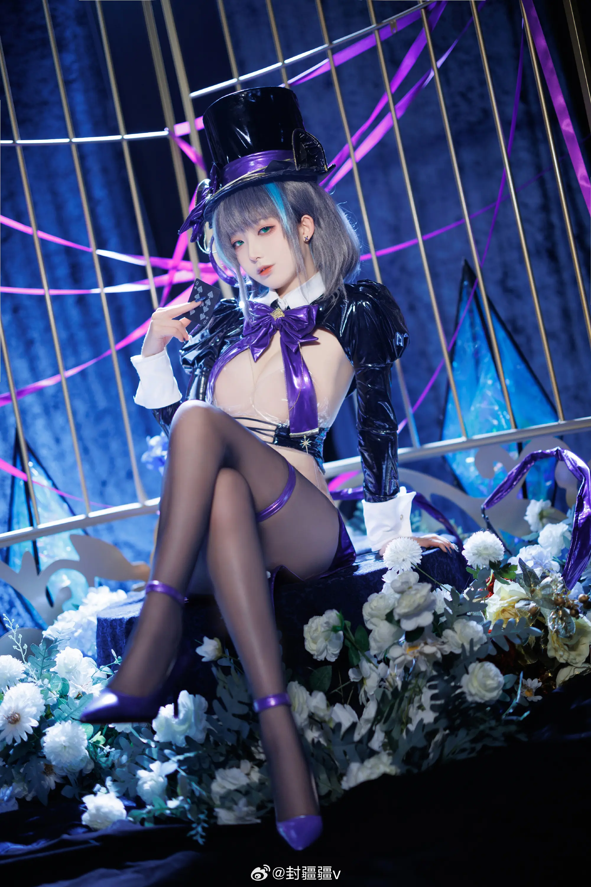 COSPLAY 碧蓝航线 柴郡魔术师～绚烂夜梦@封疆疆v COSPLAY-第2张