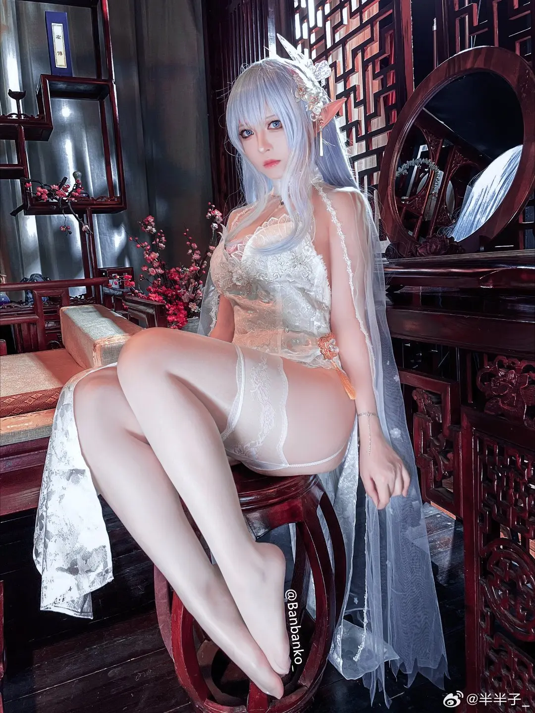 动漫Coser@半半子_ 阿尔比恩-公众号小姨ai