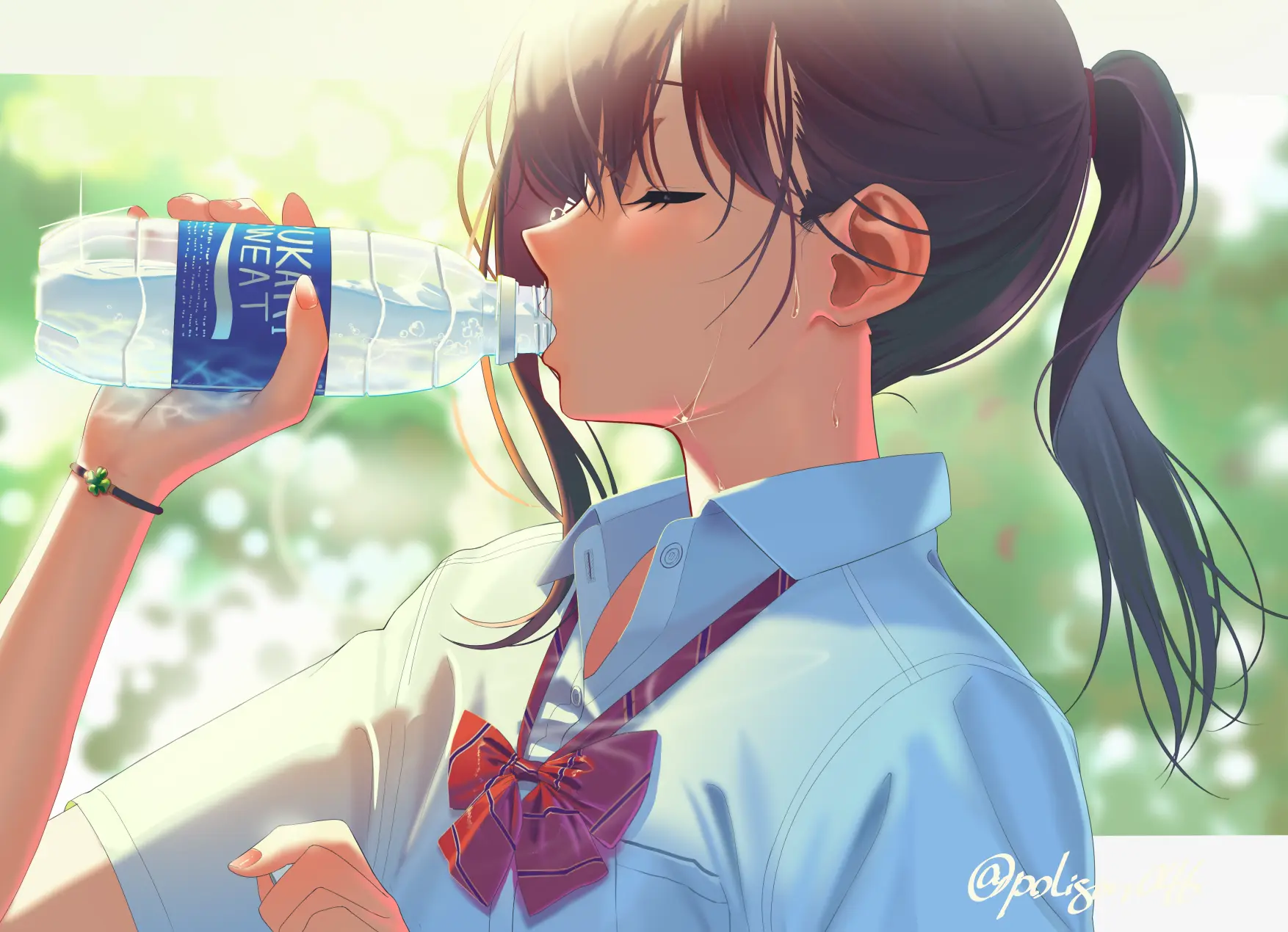 [pixiv]P站官网图集他眼里有星星，一笑便全部跌进我梦里-公众号小姨ai