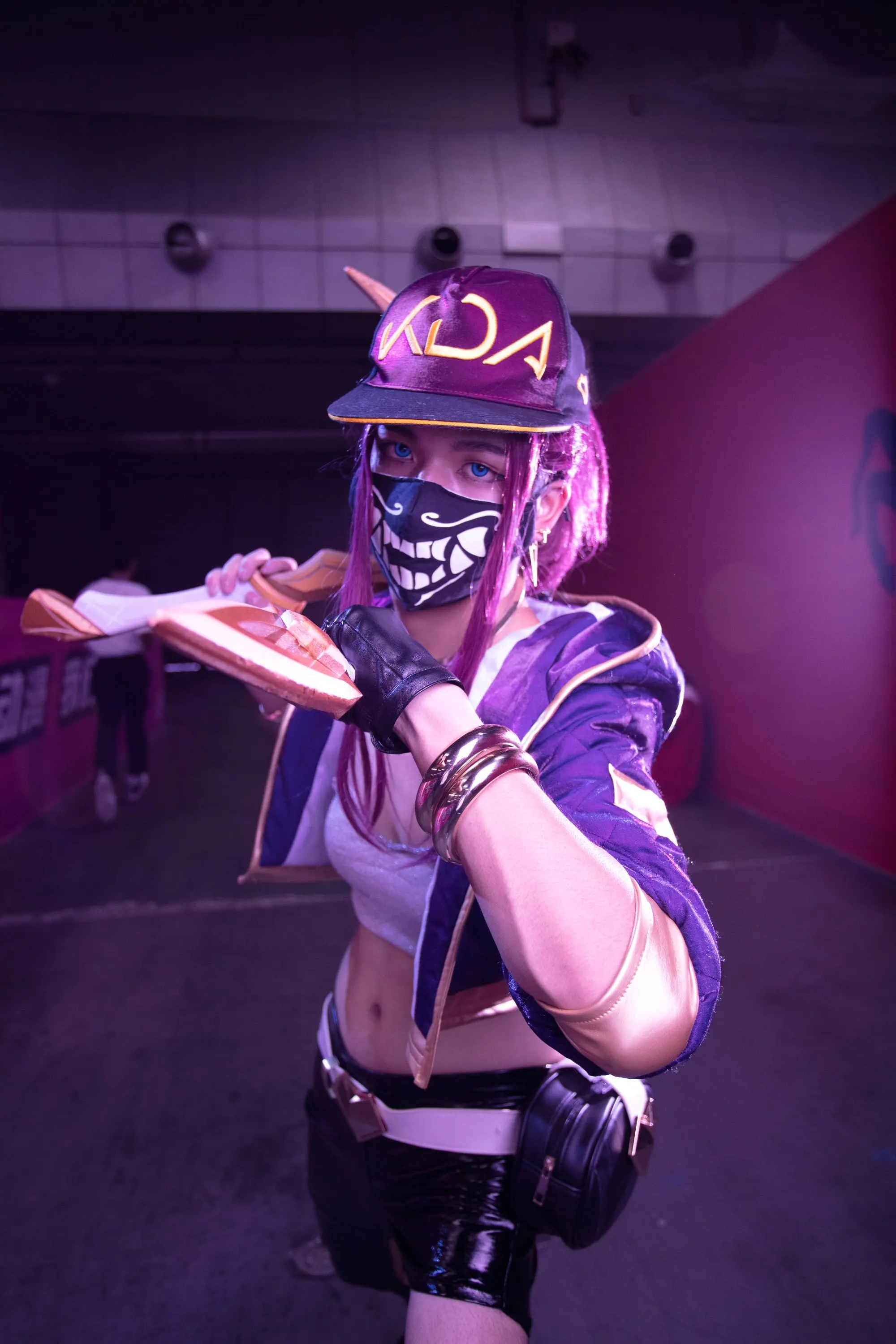 英雄联盟kda阿卡丽cosplay-公众号小姨ai
