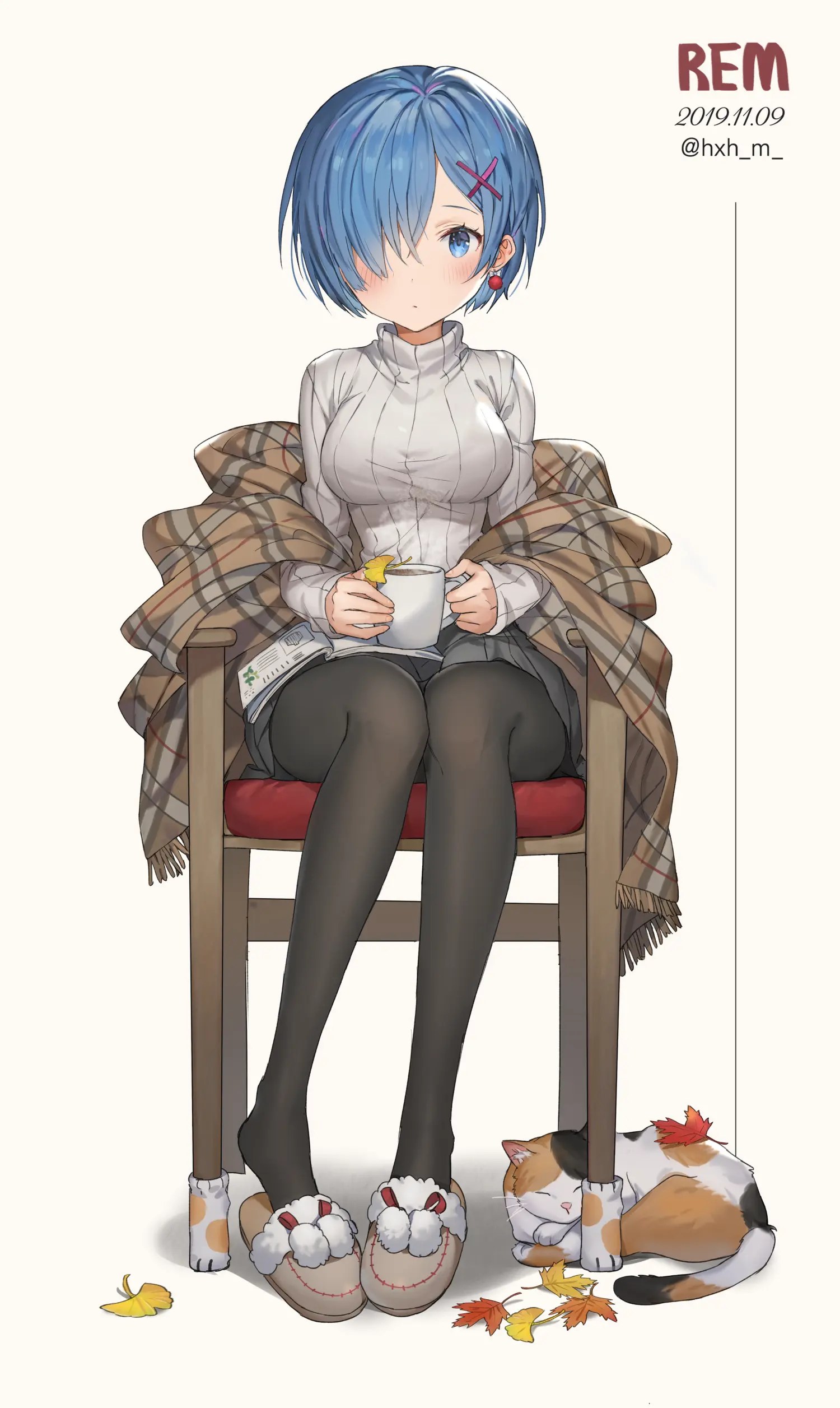 [pixiv]P站官网图集我想在秋天储存浪漫，好在冬天馈赠给你。-公众号小姨ai