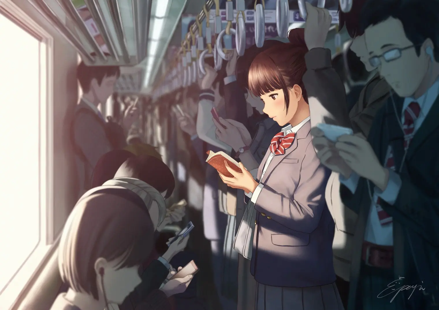 [pixiv]P站官网图集哪怕生活不宠你，你也要善待自己-公众号小姨ai
