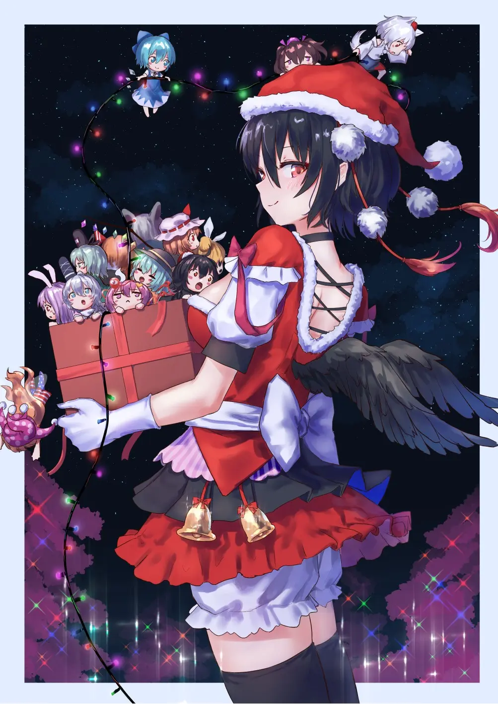 [pixiv]P站官网图集今日圣诞节！-公众号小姨ai