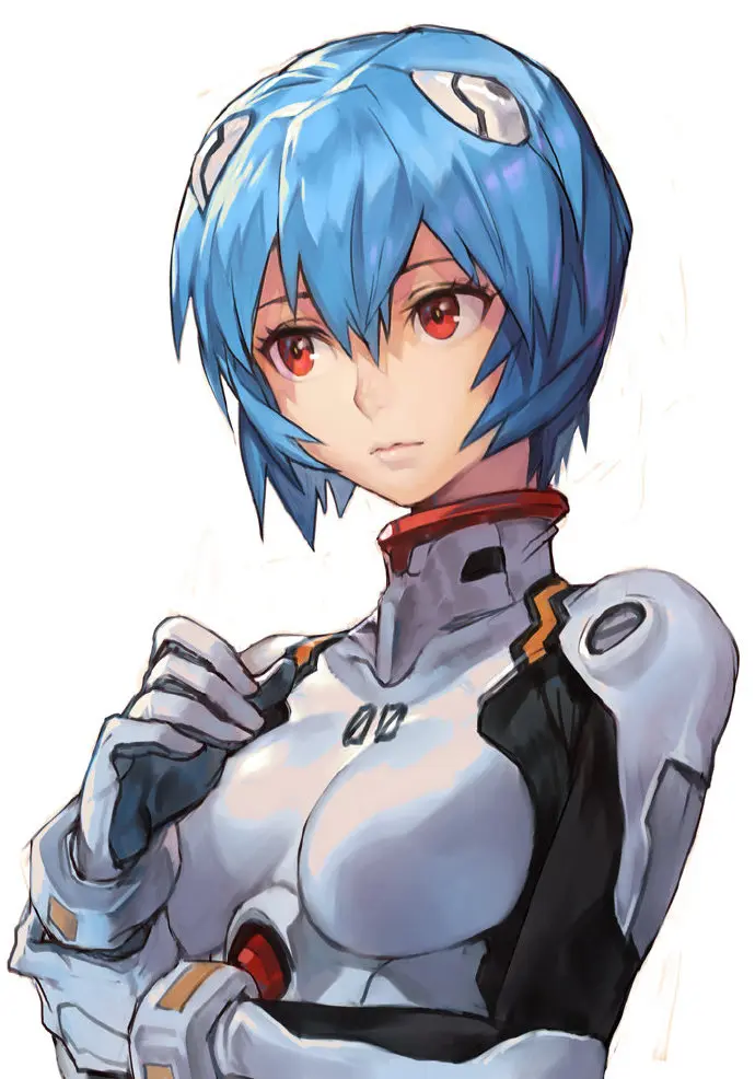 绫波丽  Twitter：click_burgundy（はんくり/hungry_clicker） ​​​​-公众号小姨ai