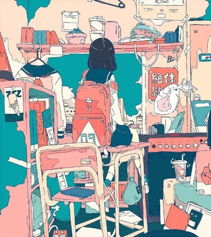 平方世界 日本插画师 助けてリチャード ins: daisukerichard ​​​​