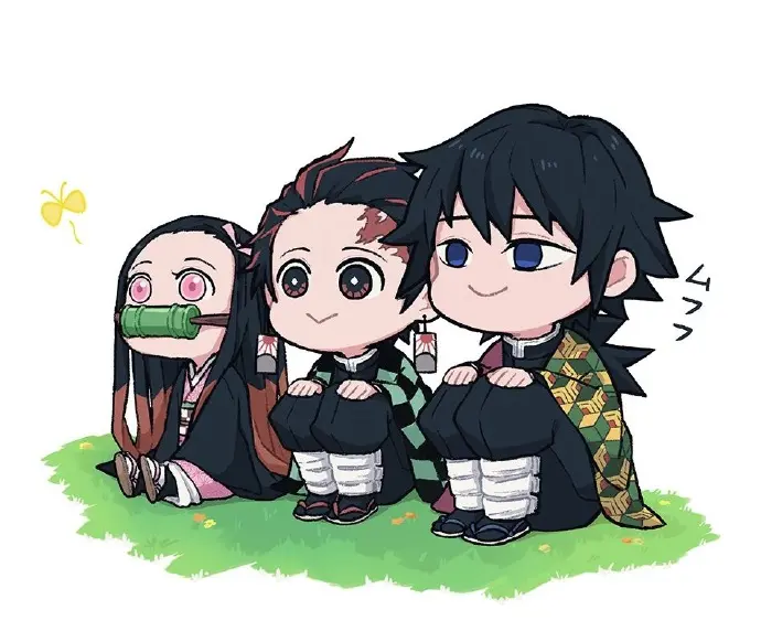 #鬼灭之刃# 小小只好可爱[太开心] Artist : きもと Twitter : kmt624 ​​​​-公众号小姨ai