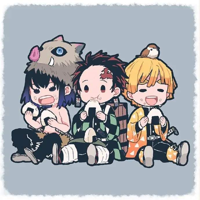#鬼灭之刃# 小小只好可爱[太开心] Artist : きもと Twitter : kmt624 ​​​​