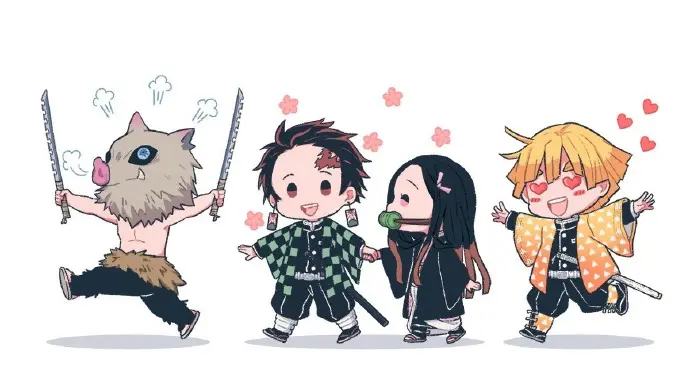 #鬼灭之刃# 小小只好可爱[太开心] Artist : きもと Twitter : kmt624 ​​​​
