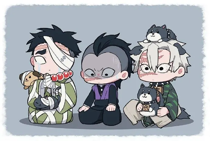 #鬼灭之刃# 小小只好可爱[太开心] Artist : きもと Twitter : kmt624 ​​​​