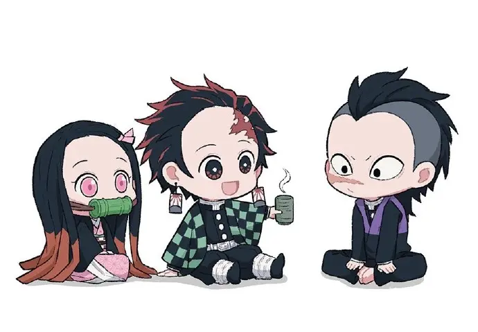#鬼灭之刃# 小小只好可爱[太开心] Artist : きもと Twitter : kmt624 ​​​​