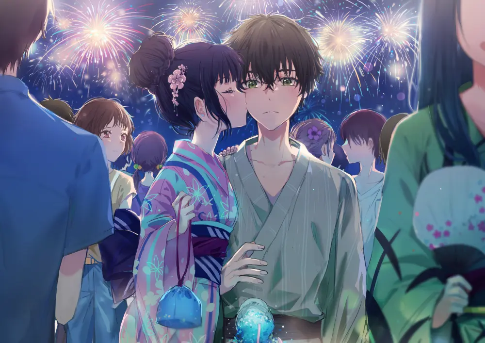 [pixiv]P站官网图集希望我们所有人都能接受世界的美丽 ​-公众号小姨ai