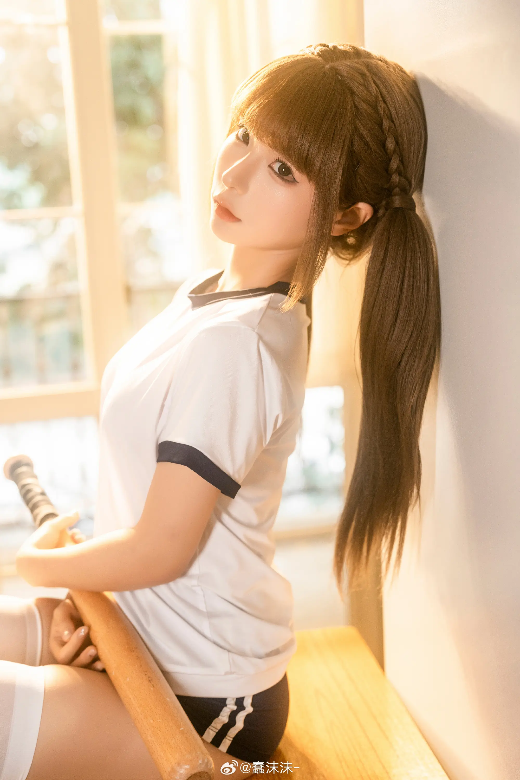 动漫Coser@蠢沫沫-《体操室》-公众号小姨ai