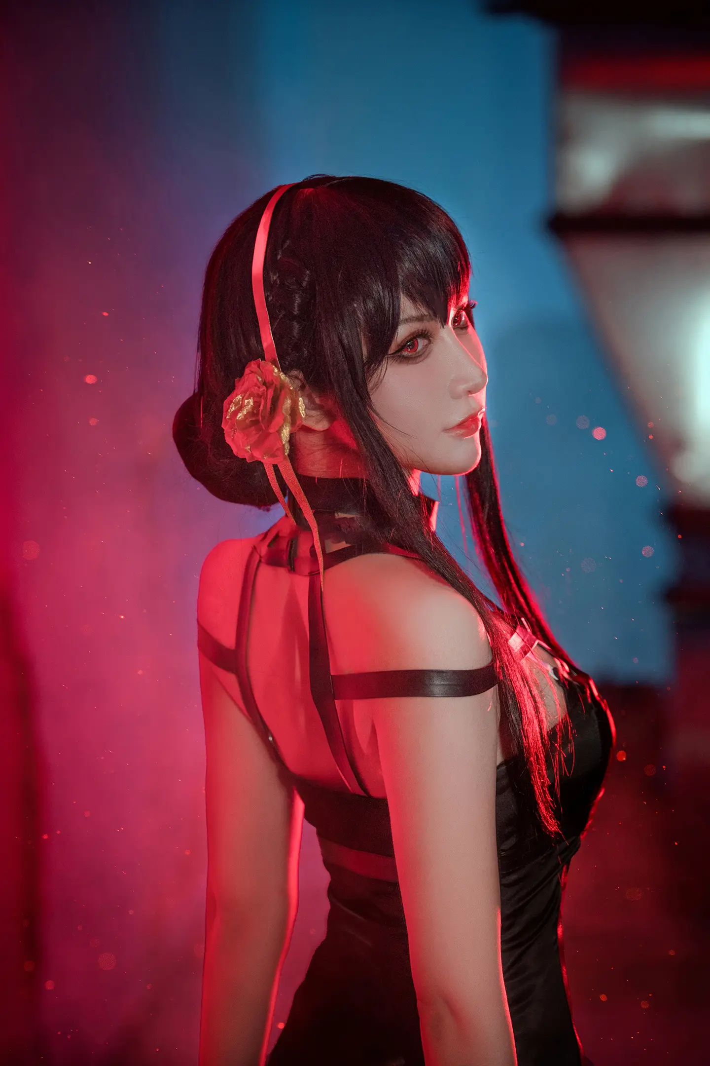 《间谍过家家》约尔福杰cosplay-公众号小姨ai