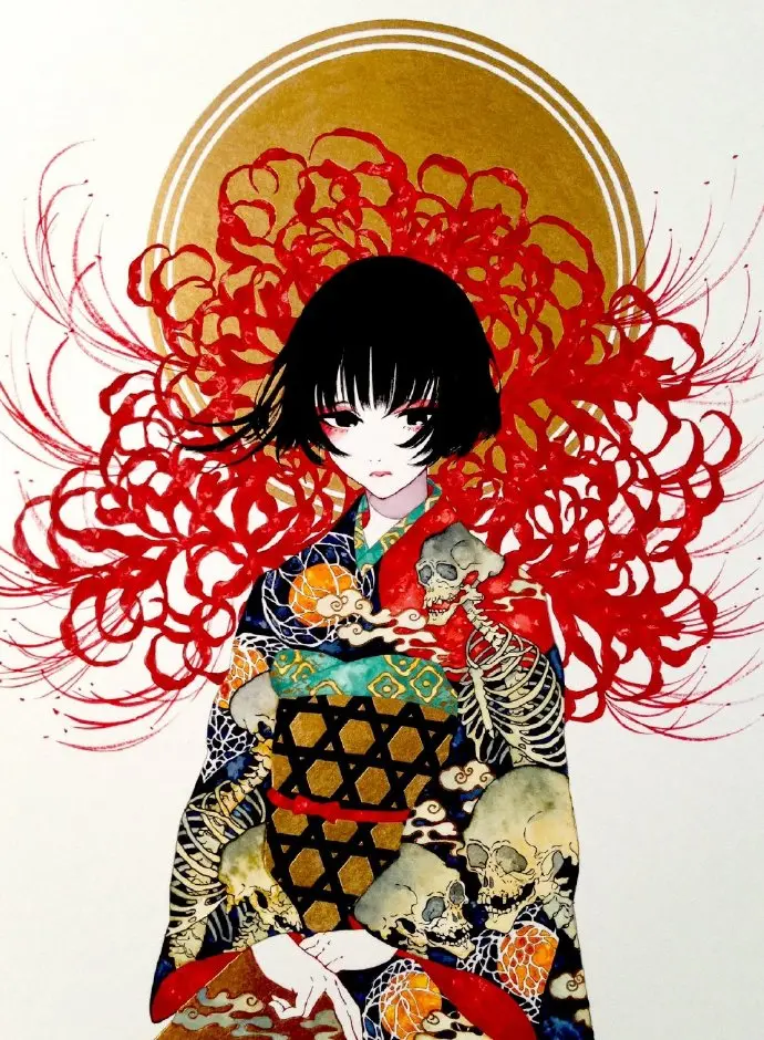 七燈 白 插画设计 twi：shiro_0777 ​​​ ​​​​-公众号小姨ai