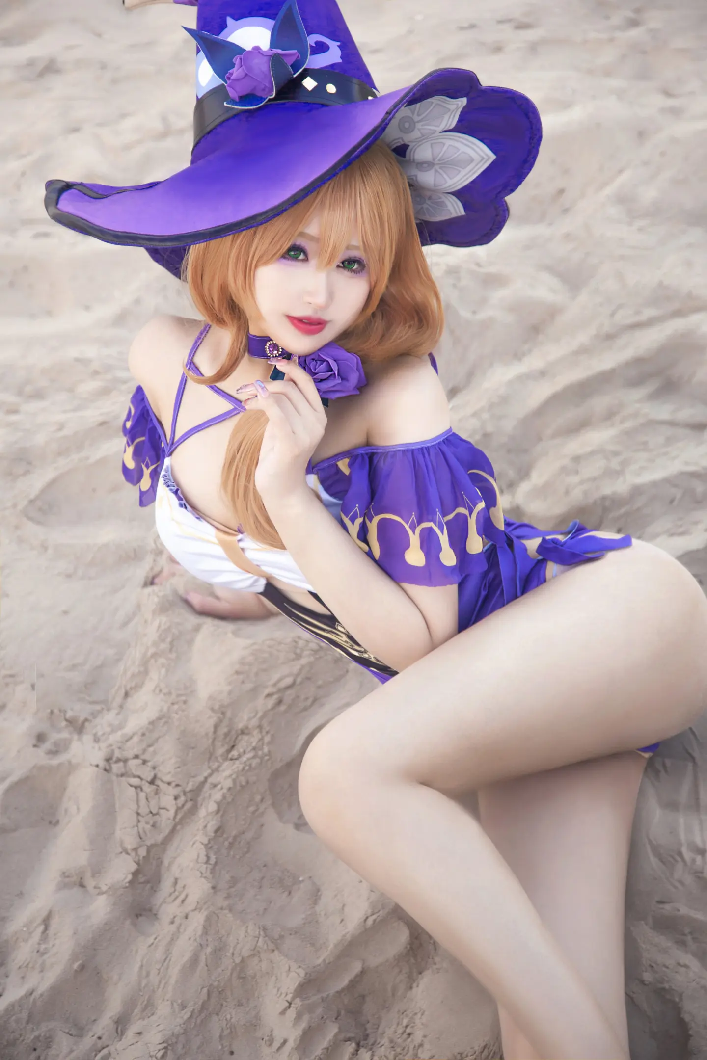 动漫Coser@虚空_澪绫 丽莎姐姐的泳装你爱了嘛-公众号小姨ai