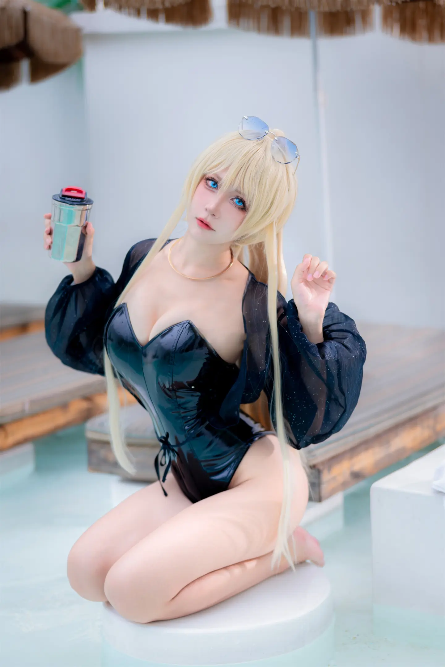 动漫Coser@阮邑Fairy《碧蓝航线》俾斯麦-公众号小姨ai