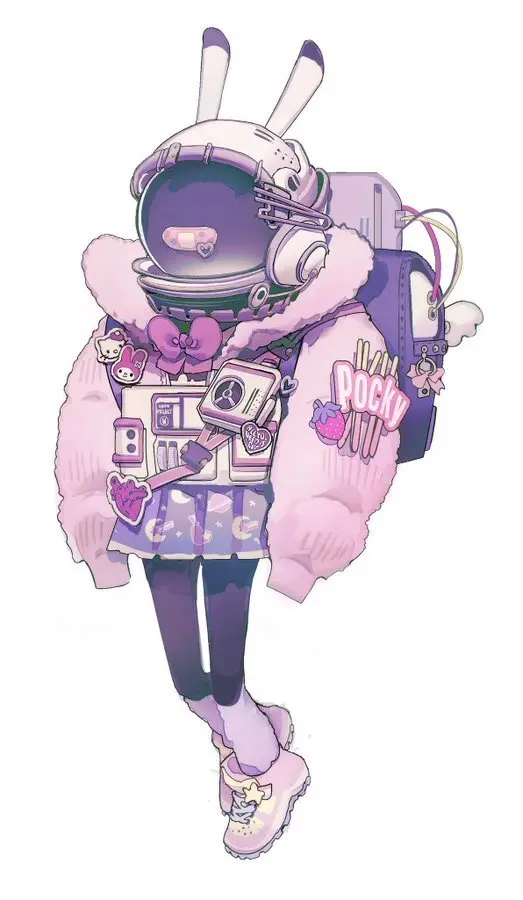 少女太空服-公众号小姨ai