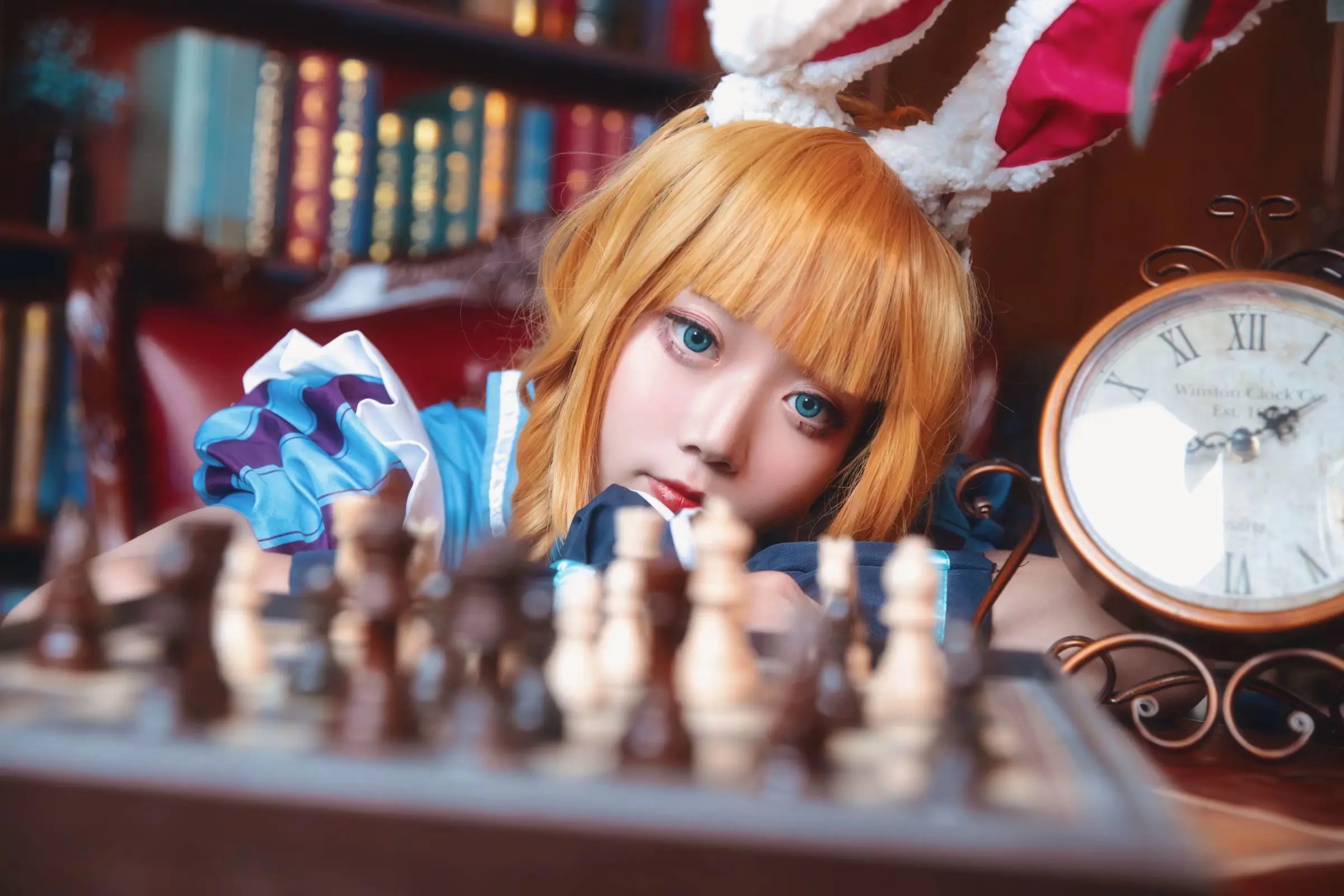 王者荣耀妲己爱丽丝cosplay-公众号小姨ai
