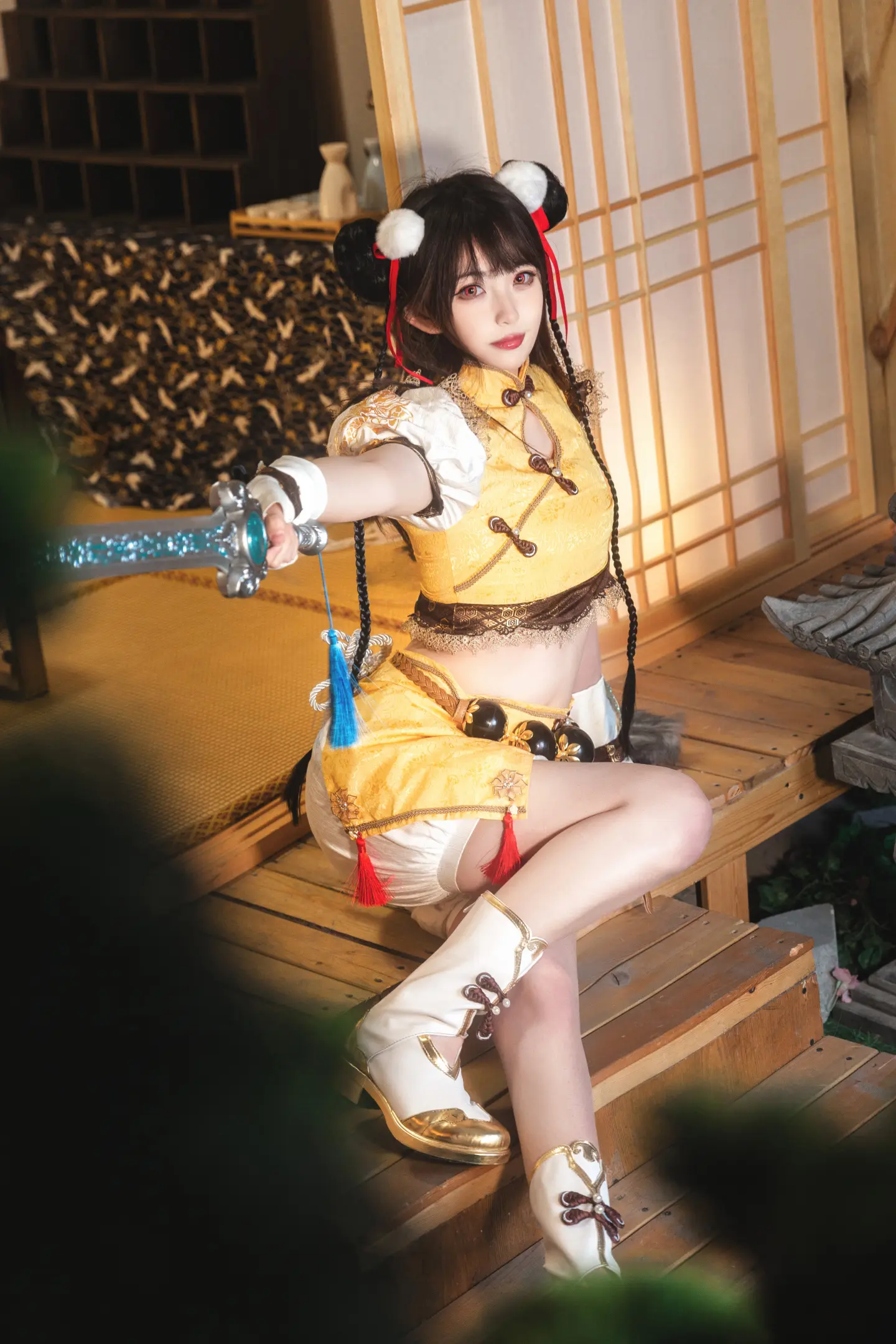 动漫Coser@言忆iya 《永劫无间》胡桃-公众号小姨ai