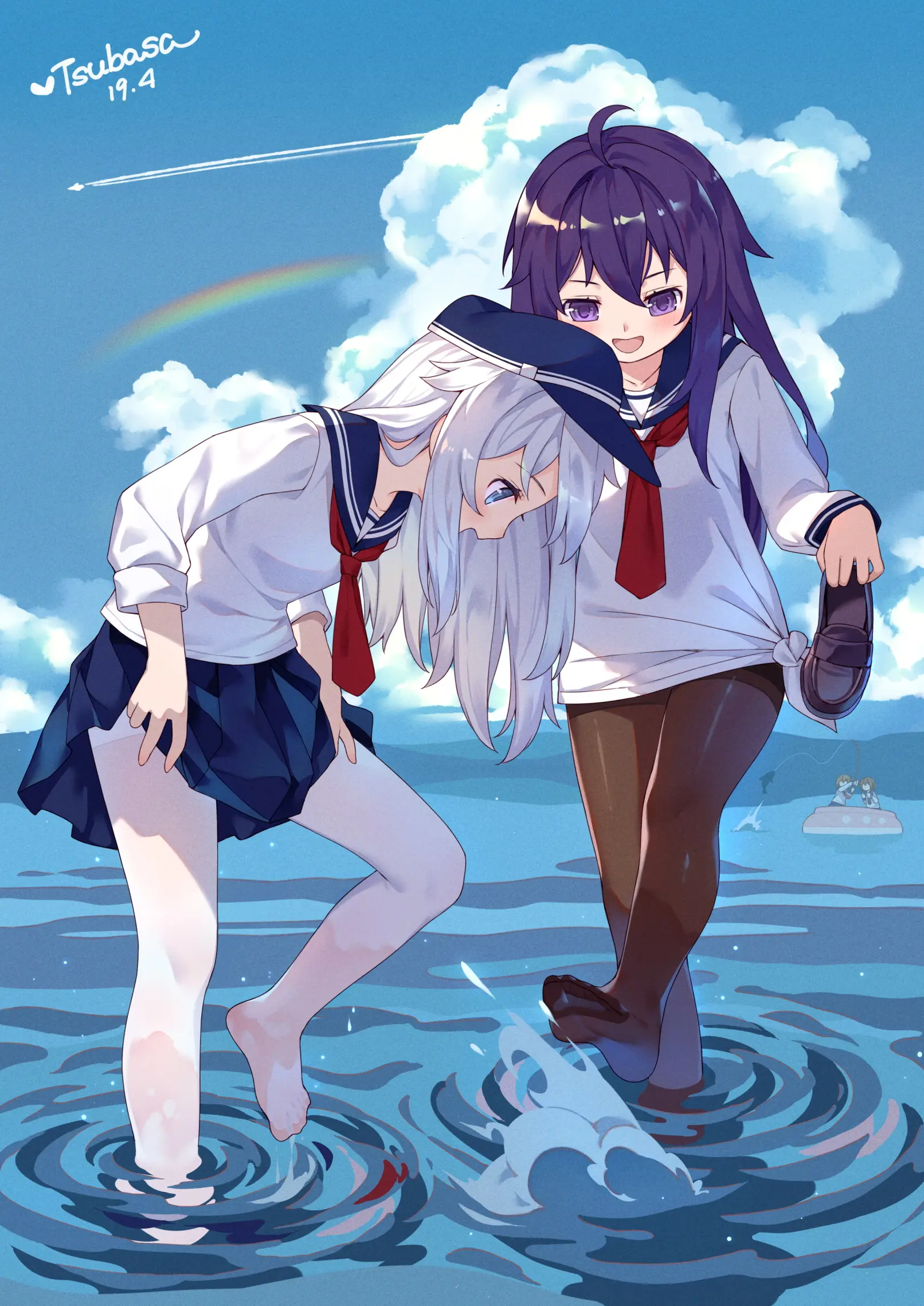 【P站画师】P站官网 PIXIV 翼つばさ的插画作品-公众号小姨ai