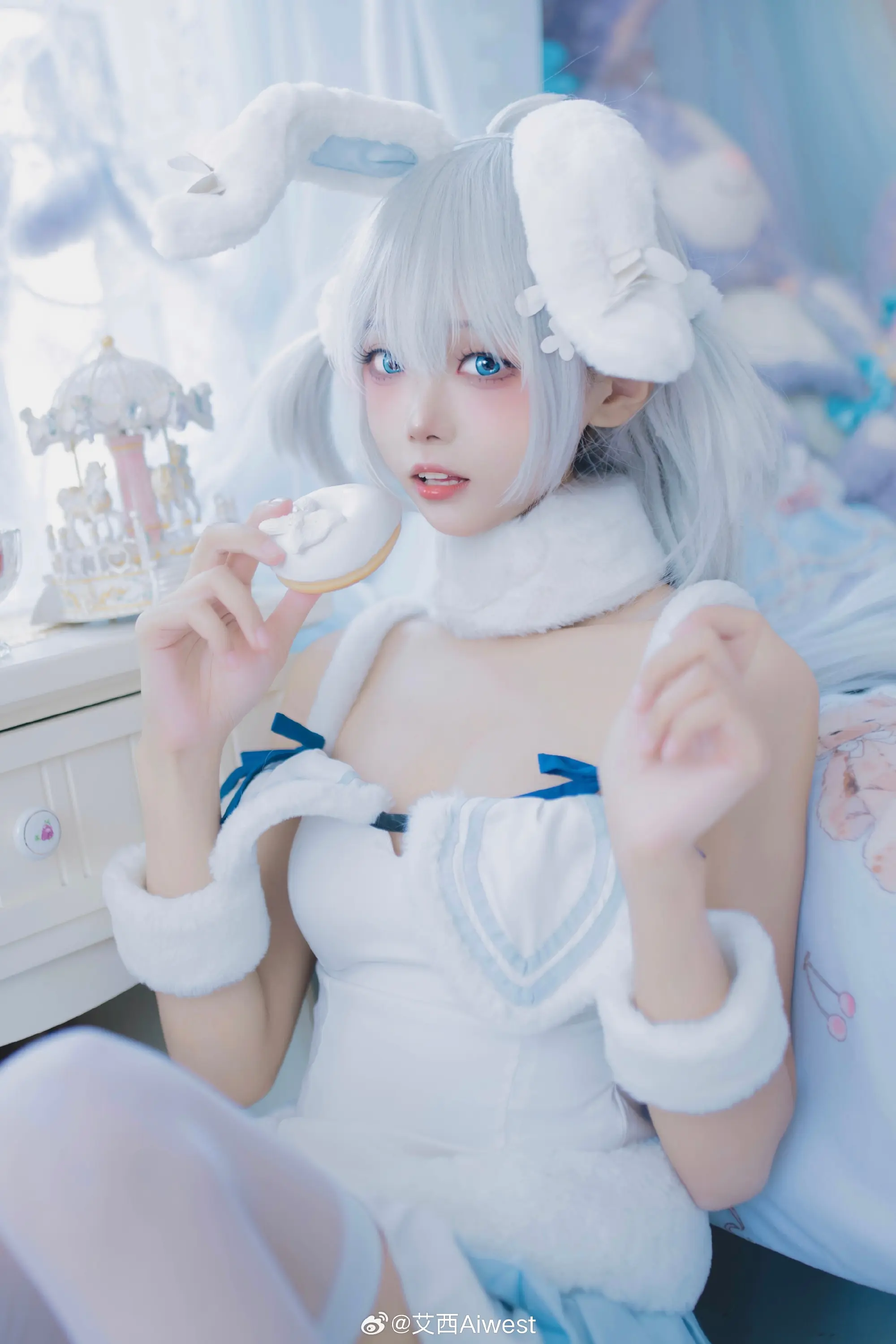 Cos美图-动漫Coser@艾西Aiwest 碧蓝航线-公众号小姨ai