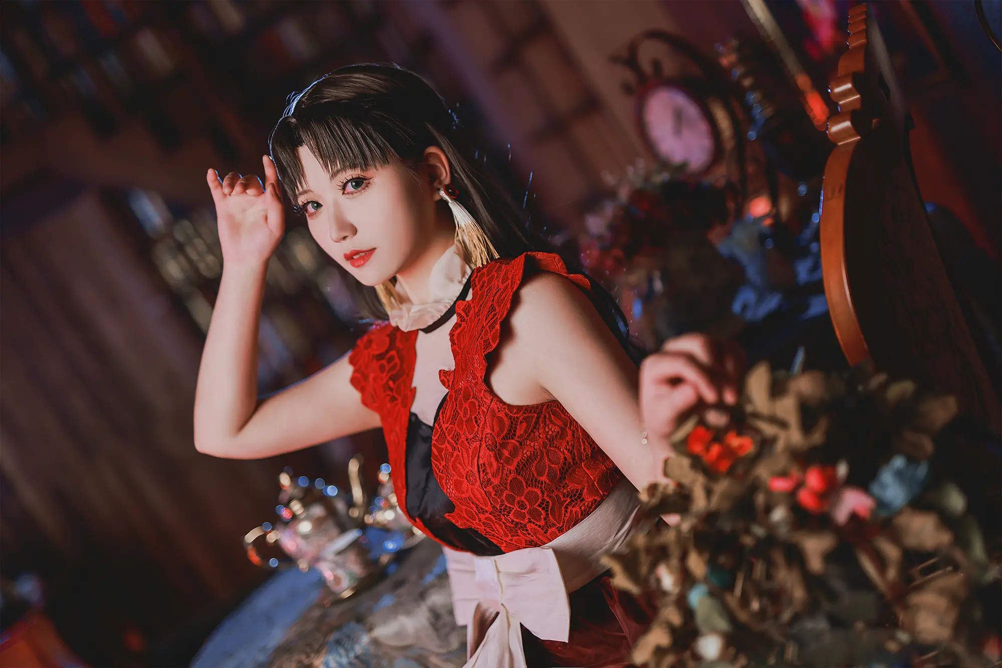 《Fate/stay night》远坂凛 cosplay-公众号小姨ai