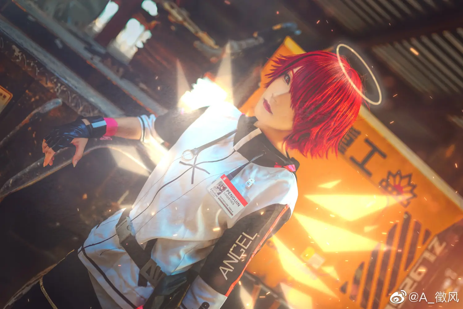 明日方舟  能天使cosplay-公众号小姨ai