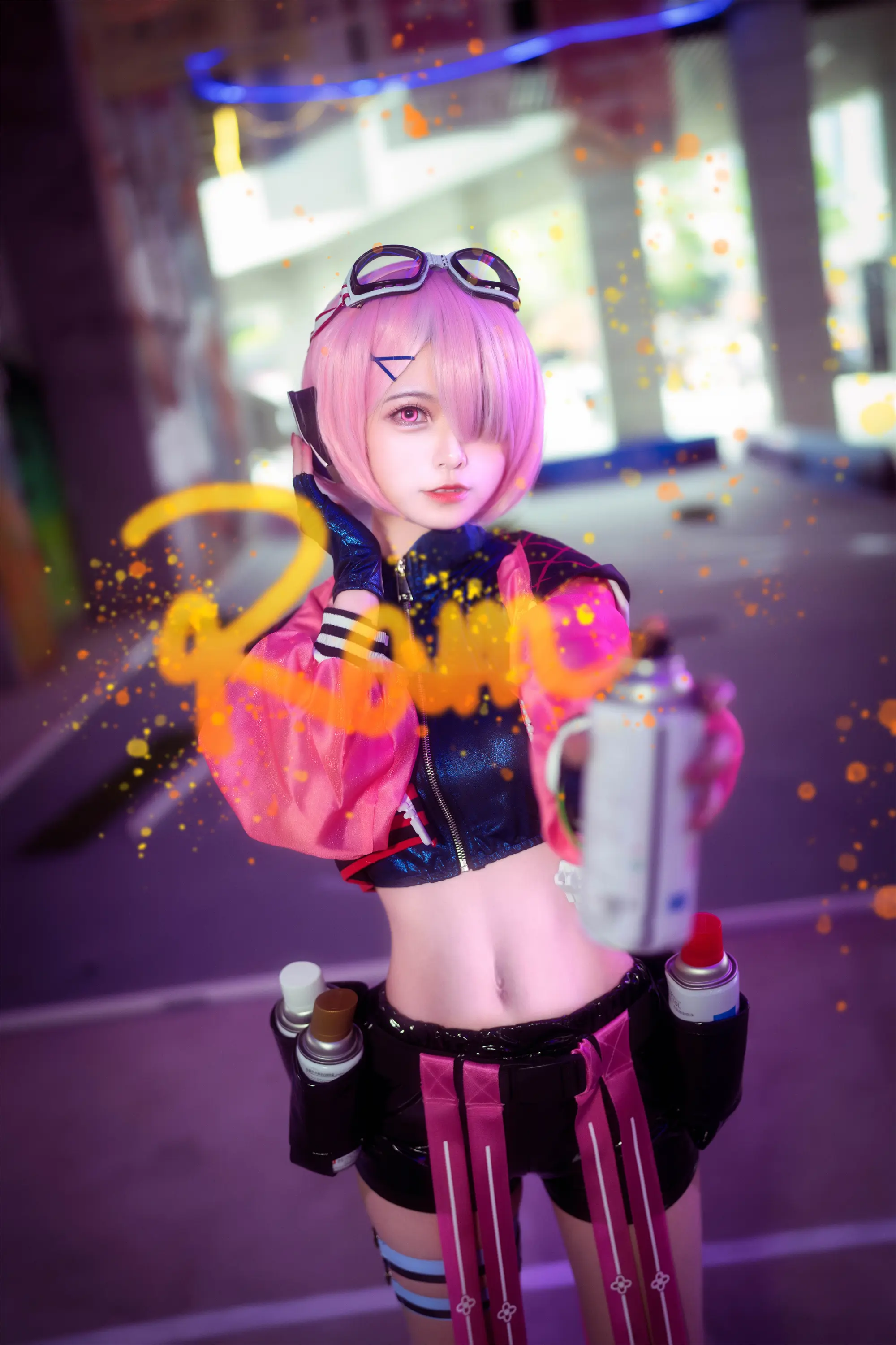 《re:从零开始的异世界生活》拉姆 cosplay-公众号小姨ai