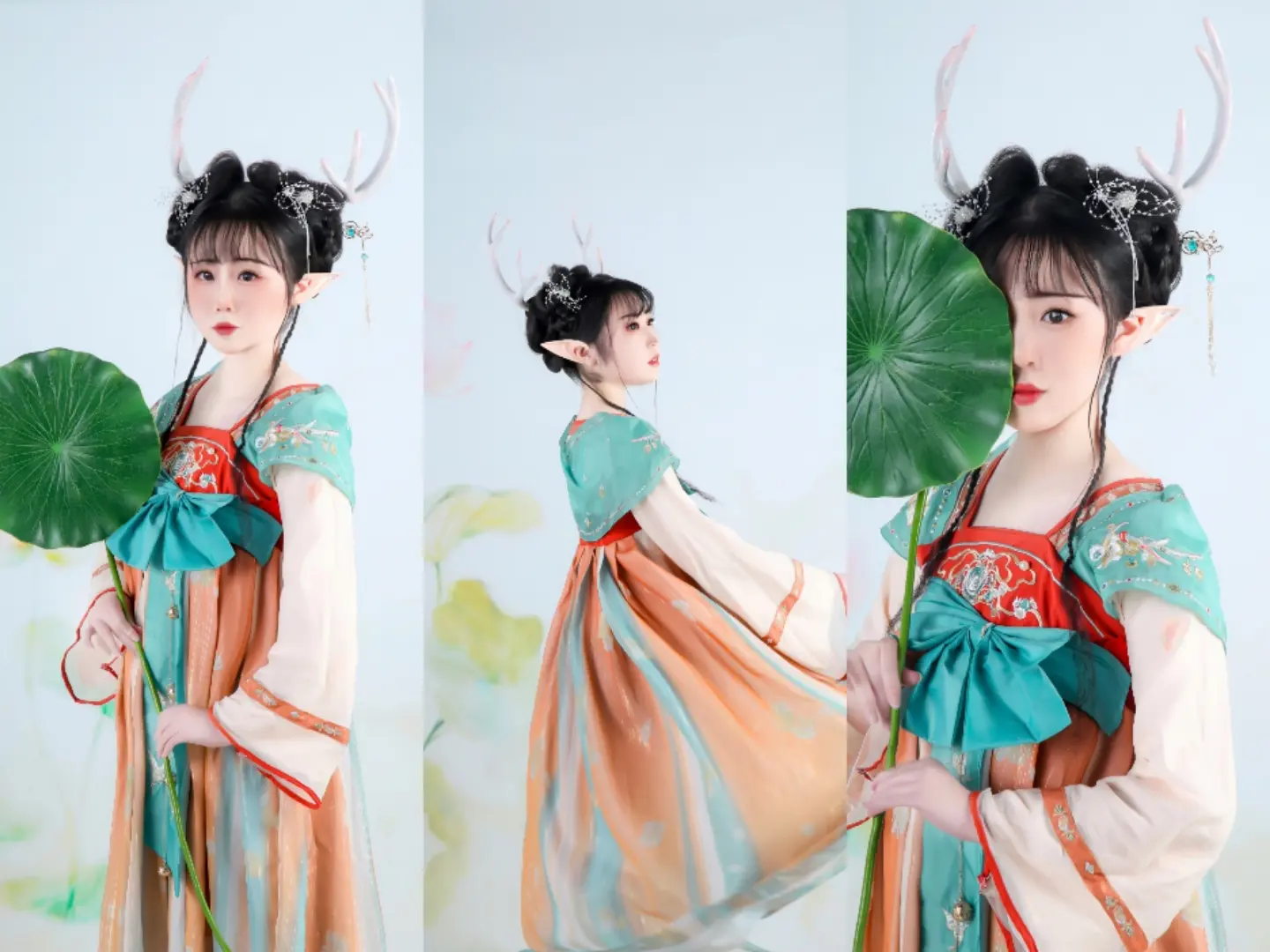 王者荣耀 瑶遇见神鹿cosplay-公众号小姨ai
