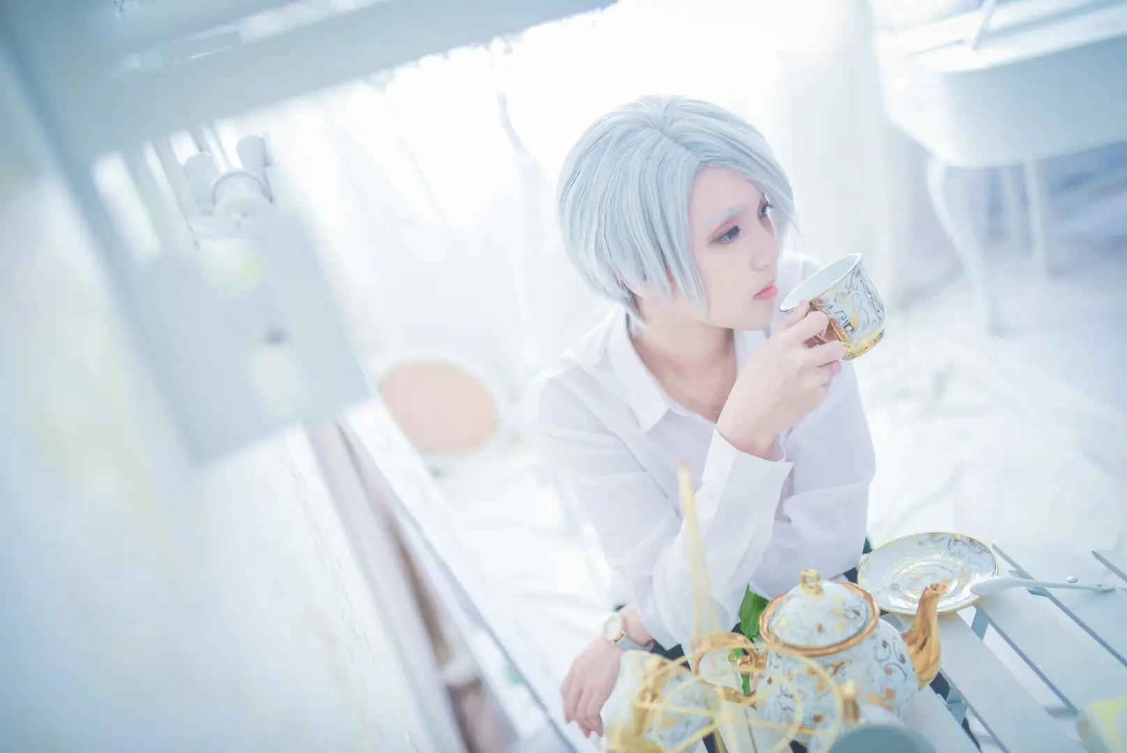 【冰上的尤里】维克托cosplay-公众号小姨ai