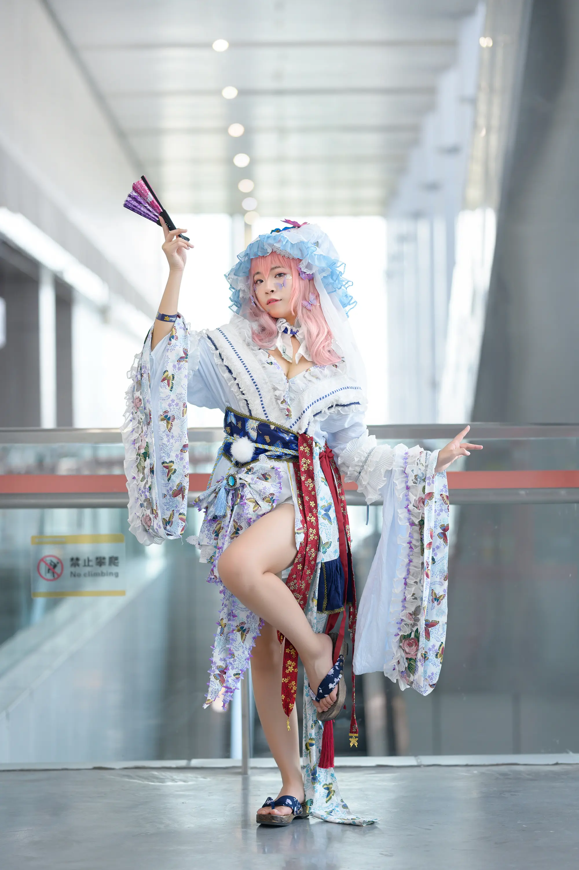 《东方Project》西行寺幽幽子cosplay-公众号小姨ai