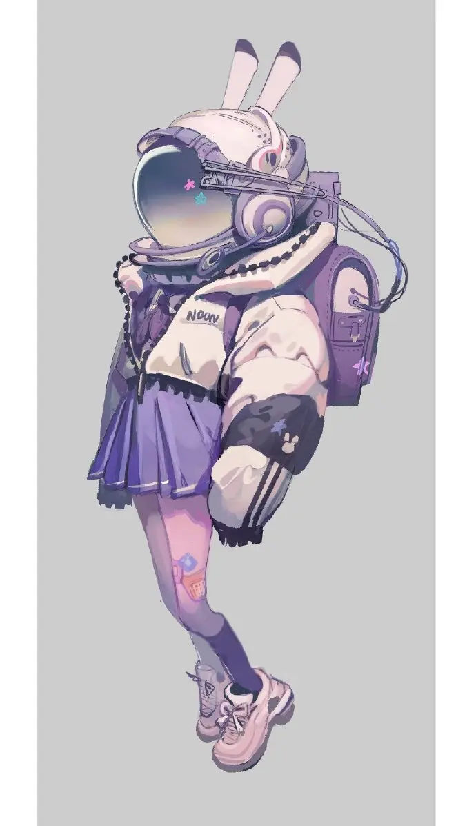 少女太空服
