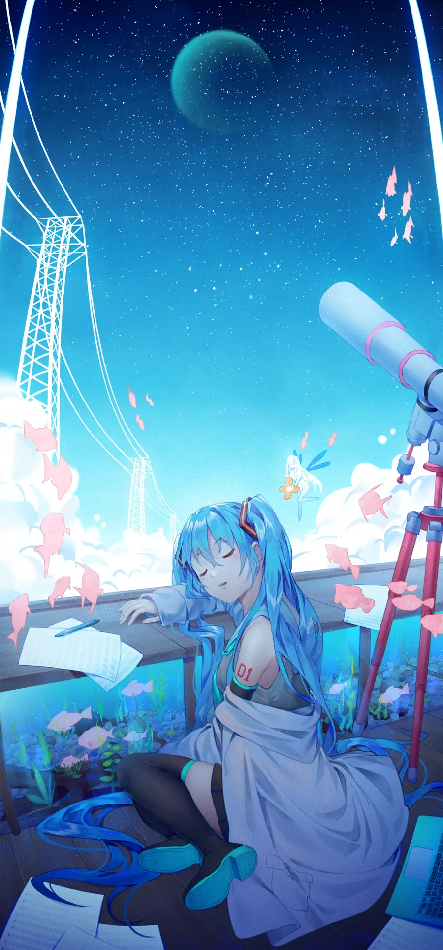 [pixiv]P站官网图集有时候，我们活得很累，并非生活过于刻薄-公众号小姨ai