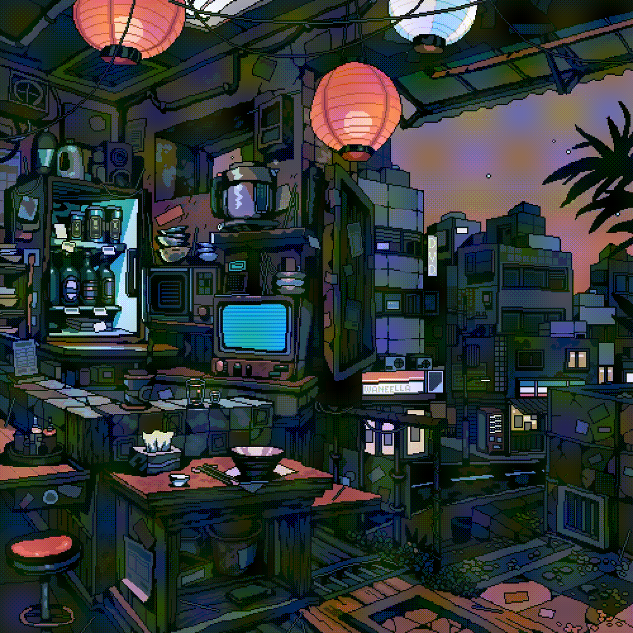 Steam秋促像素图赏析