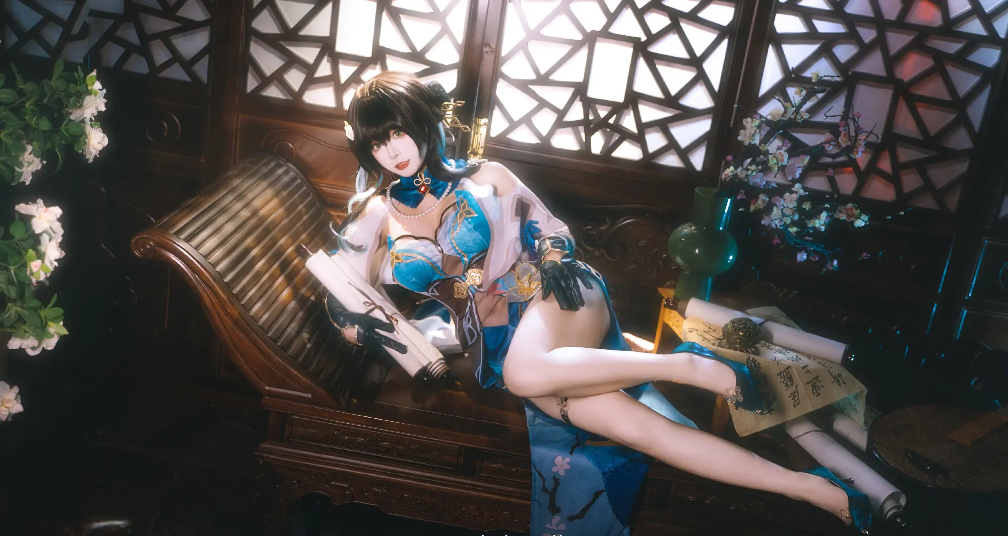 《崩坏：星穹铁道》阮·梅cosplay-公众号小姨ai
