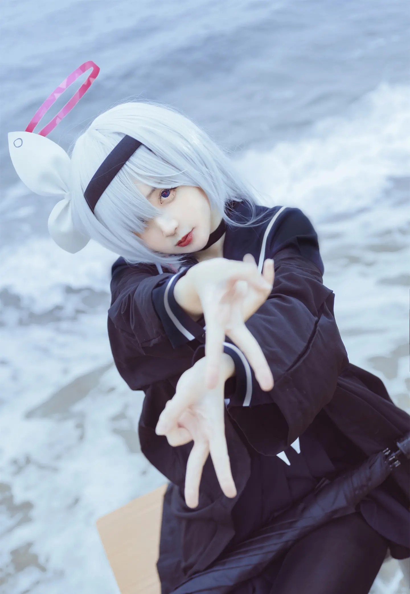 动漫Coser@风霖霖Satori《碧蓝档案》 普拉娜星奈-公众号小姨ai