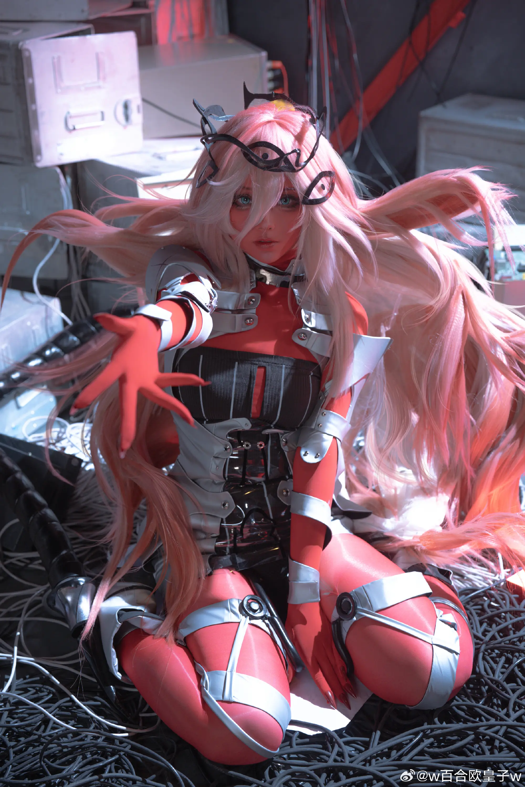 动漫Coser@w百合欧皇子w 罗洁尔-公众号小姨ai